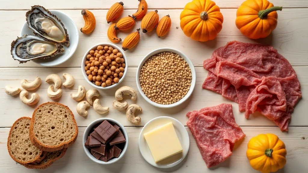 Aliments riches en zinc